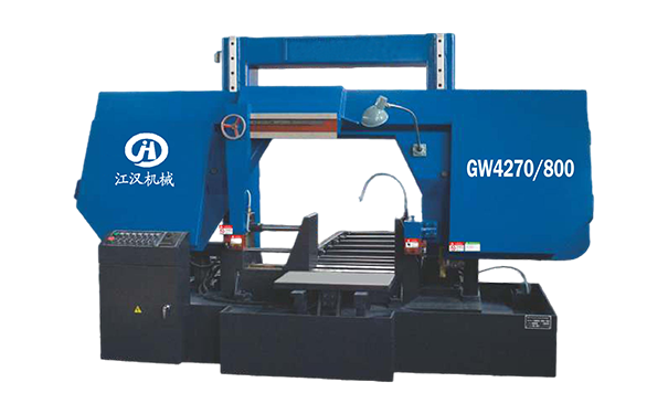 排湖风景区GW4270/800双柱龙门卧式带锯床